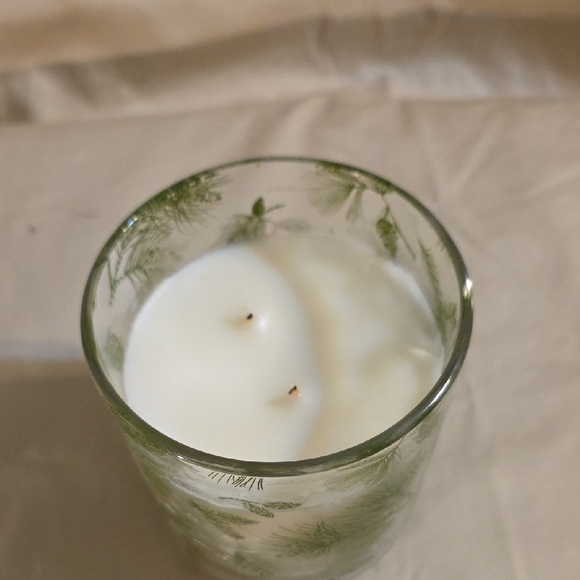 Threshold 15oz Forest Fir Scented Candle with Gold Lid - Picture 4 of 4